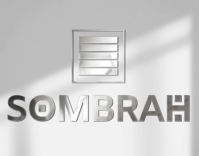 Creative studio business logo psd template in steel texture